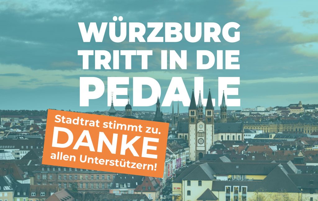 Radentscheid Würzburg Danke